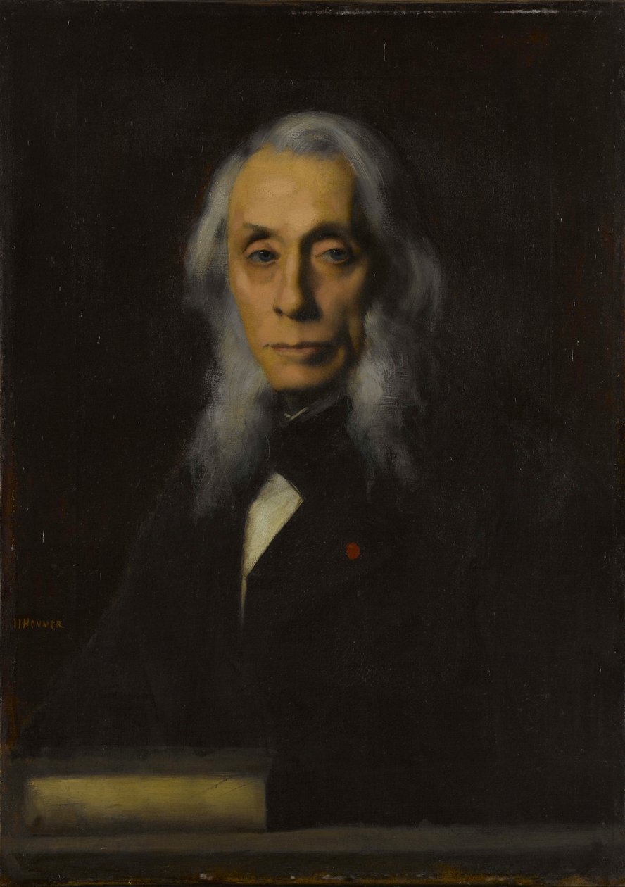 Portret van Félix Ravaisson-Mollien 1813-1900, 1889 door Jean-Jacques Henner