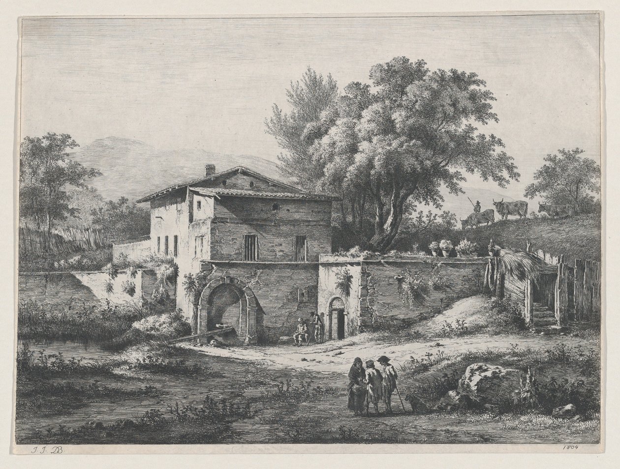 De Kleine Oratorium door Jean Jacques de Boissieu