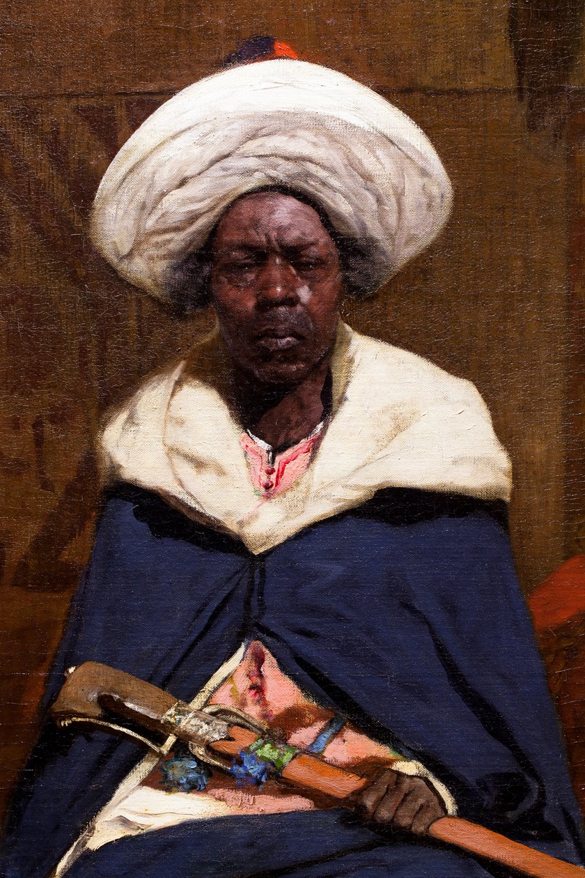 De Marokkaanse kalief Tahamy door Jean Joseph Benjamin Constant