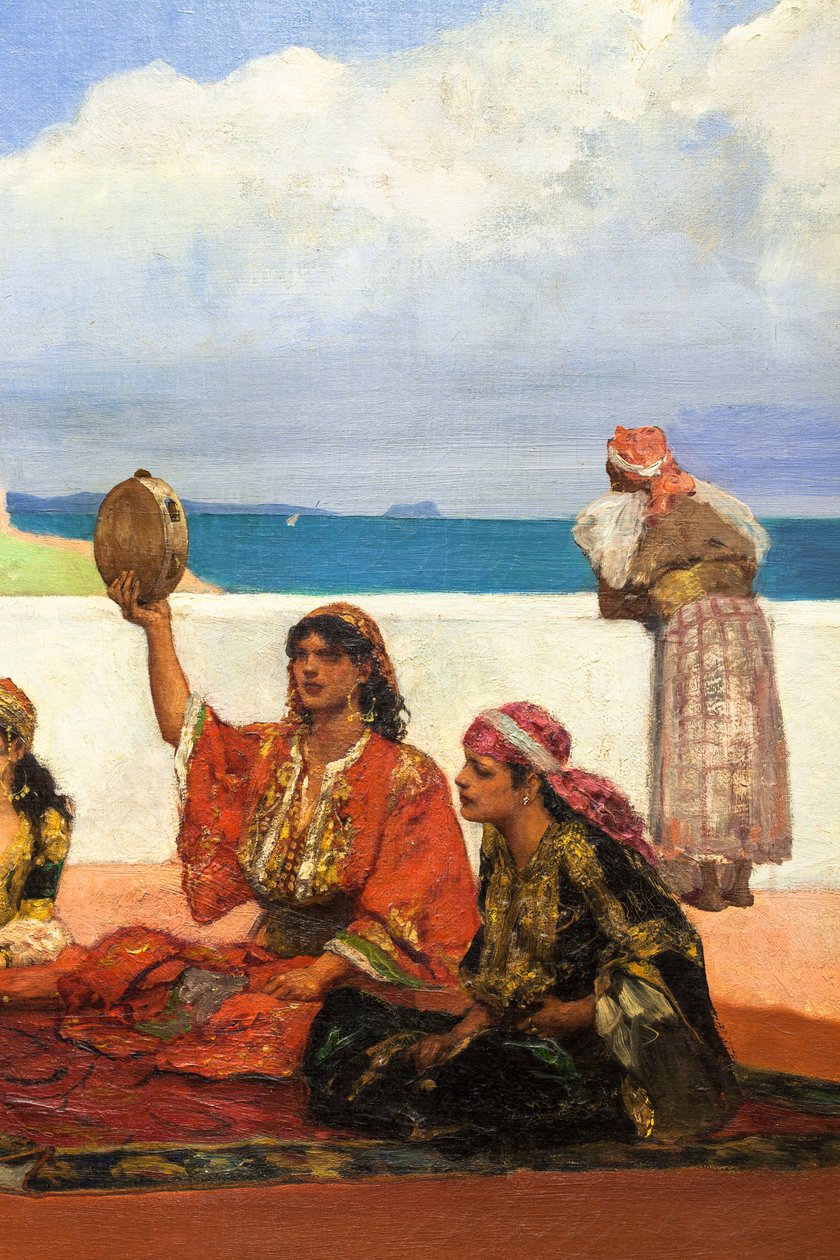 De Scharendans (detail), ca. 1880 (Olieverf op doek) door Jean Joseph Benjamin Constant