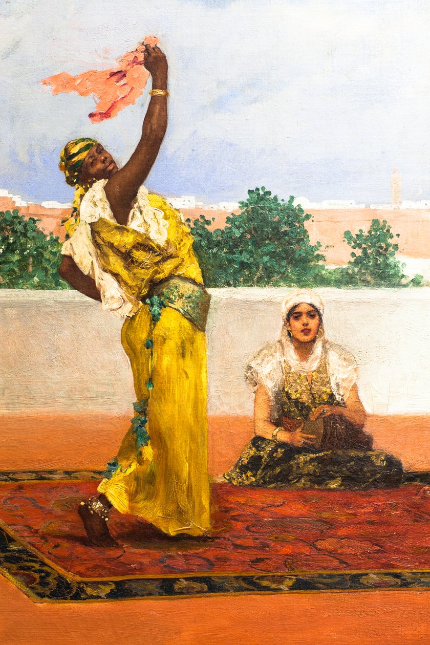 De Scharendans, ca. 1880 (Olieverf op doek) door Jean Joseph Benjamin Constant