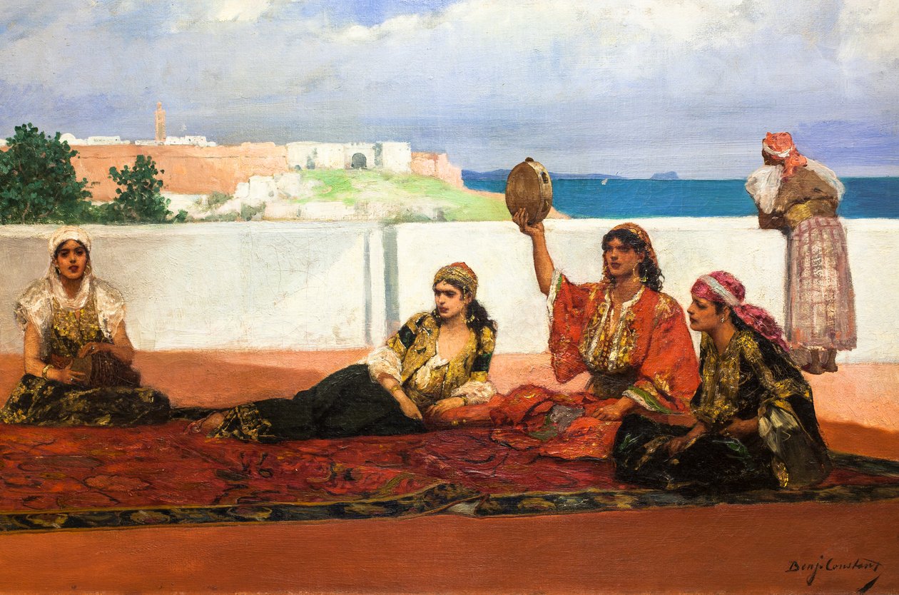 De Scharendans, ca. 1880 (Olieverf op doek) door Jean Joseph Benjamin Constant