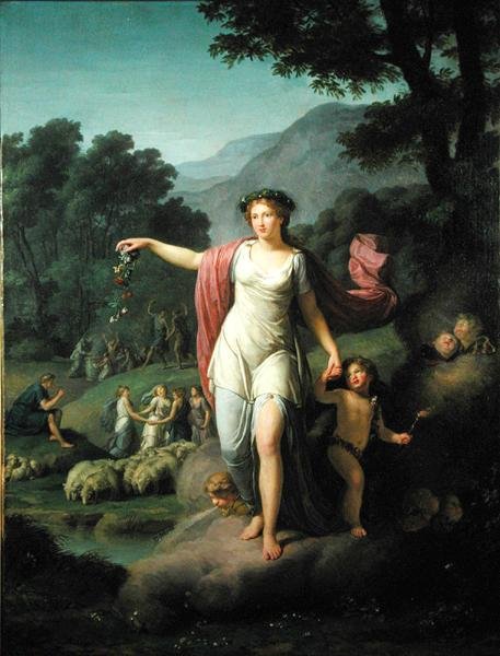 Lente door Jean Joseph Taillasson