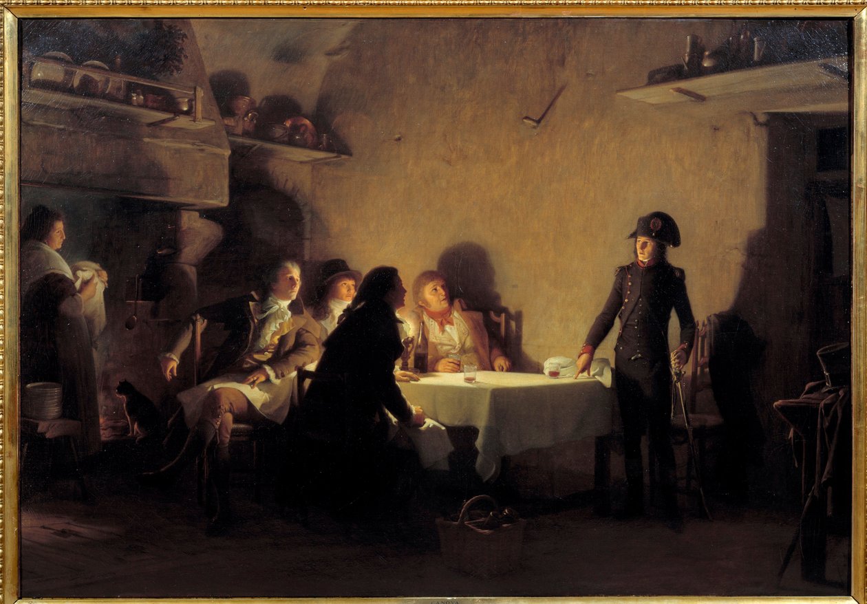 Diner van Beaucaire door Jean Jules Antoine Lecomte du Nouy