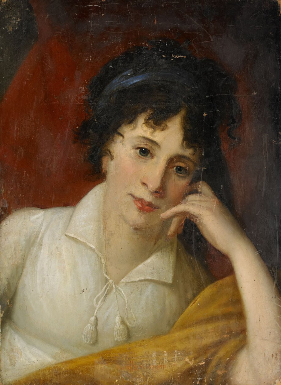 Portret van Ekaterina Fyodorovna Muravyova-Apostol, née Kolokoltseva 1771-1848 door Jean Laurent Monnier