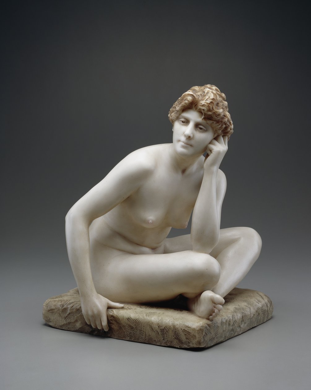 Zittende vrouw, ca. 1890/95 door Jean Leon Gerome