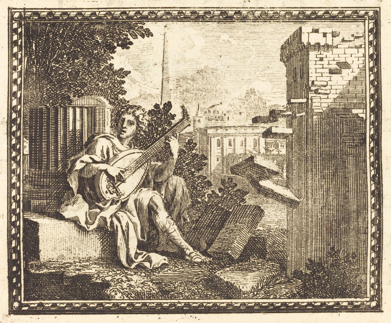 Amphion door Jean Lepautre