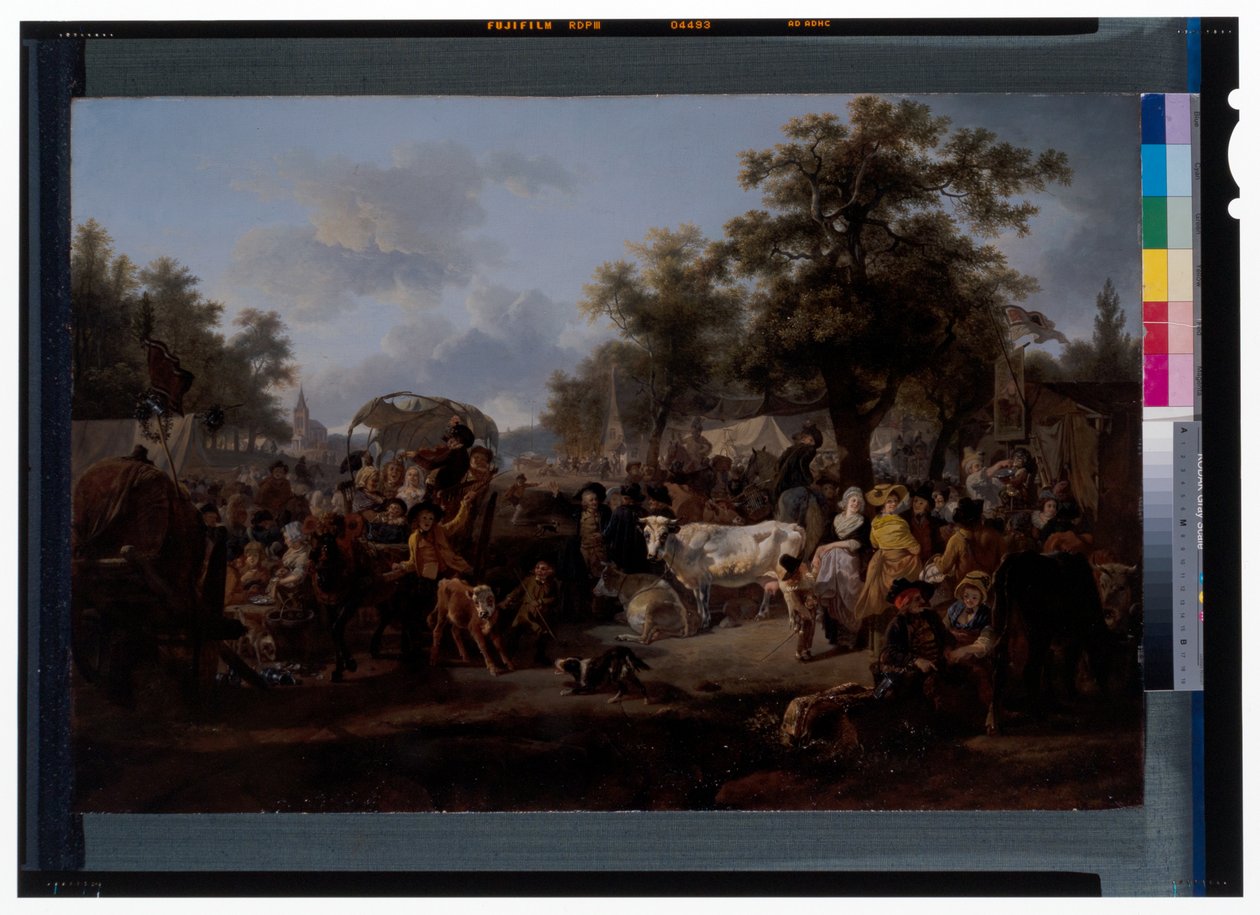 De dorpskermis door Jean Louis (1744 1829) De Marne
