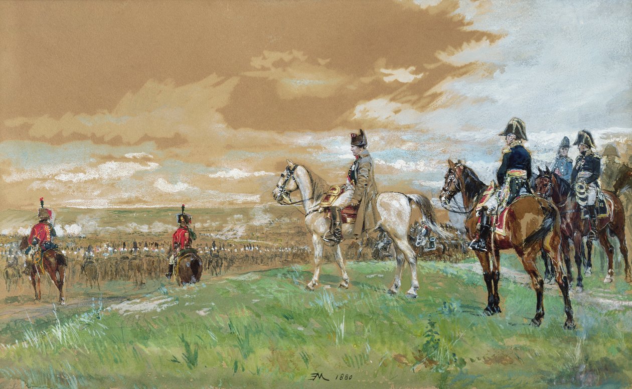 Jena (Napoleon te Paard) 1880 door Jean Louis Ernest Meissonier