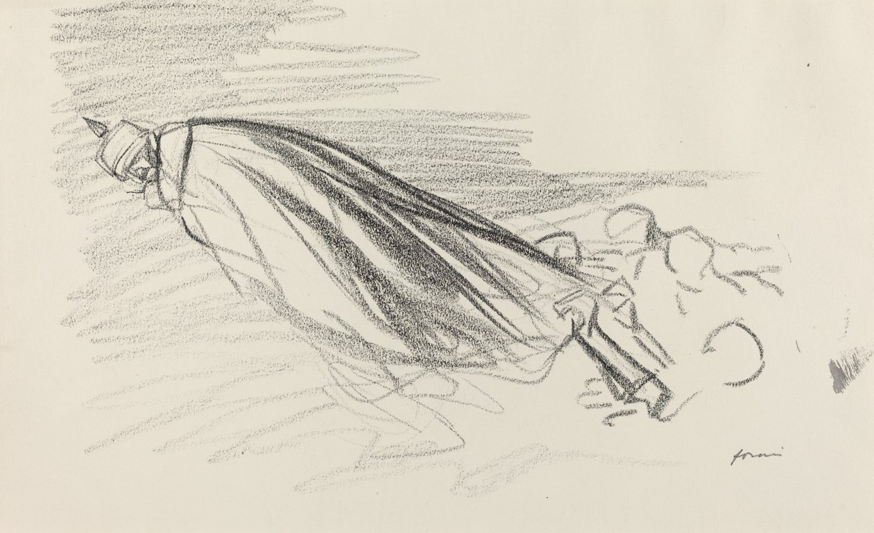 Ceux de la première heure. Sire! où en somme-nous de la guerre fraîche..., ca. 1914-1919 door Jean Louis Forain