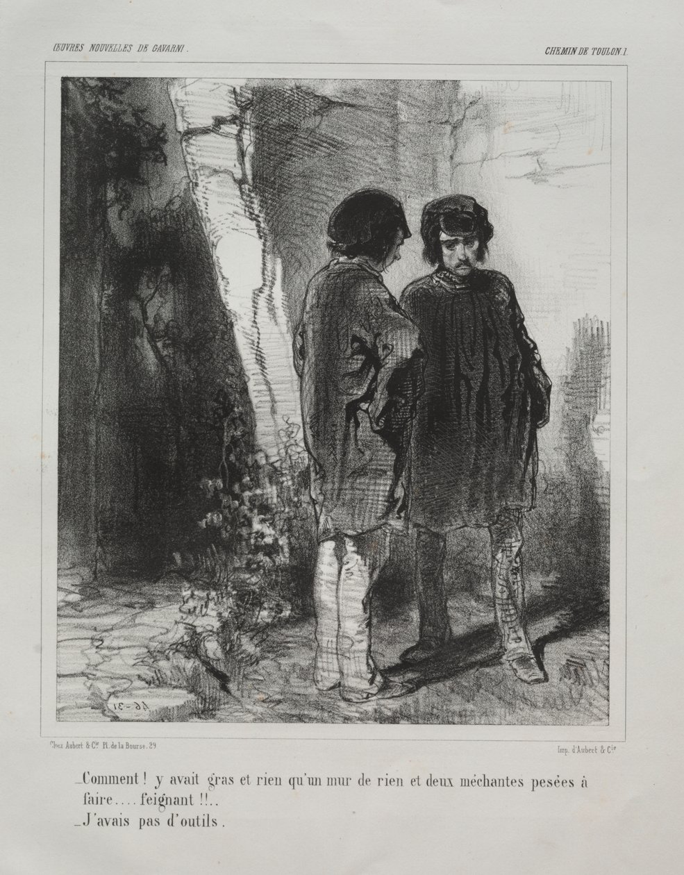 Chemin de Toulon door Jean-Louis Forain