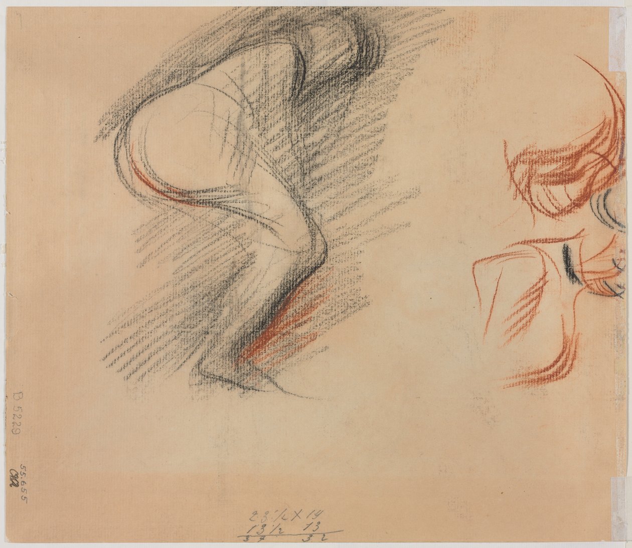Figureschetsen door Jean Louis Forain