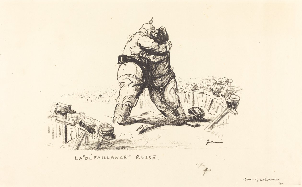 De Russische mislukking door Jean Louis Forain