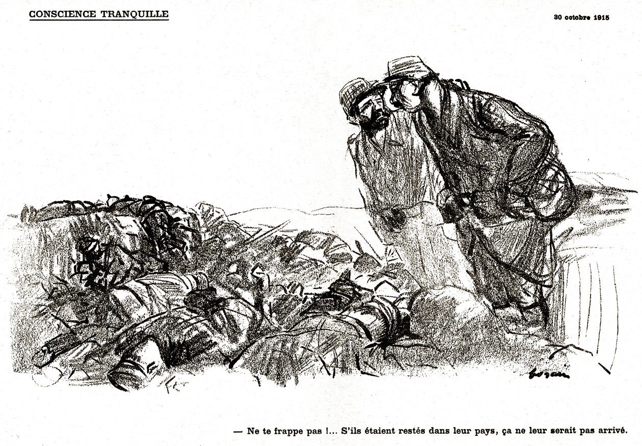 Rustig Geweten door Jean-Louis Forain