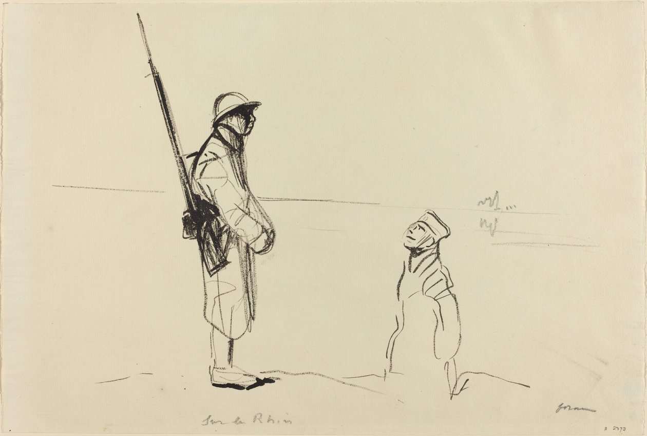 Op de Rijn door Jean Louis Forain