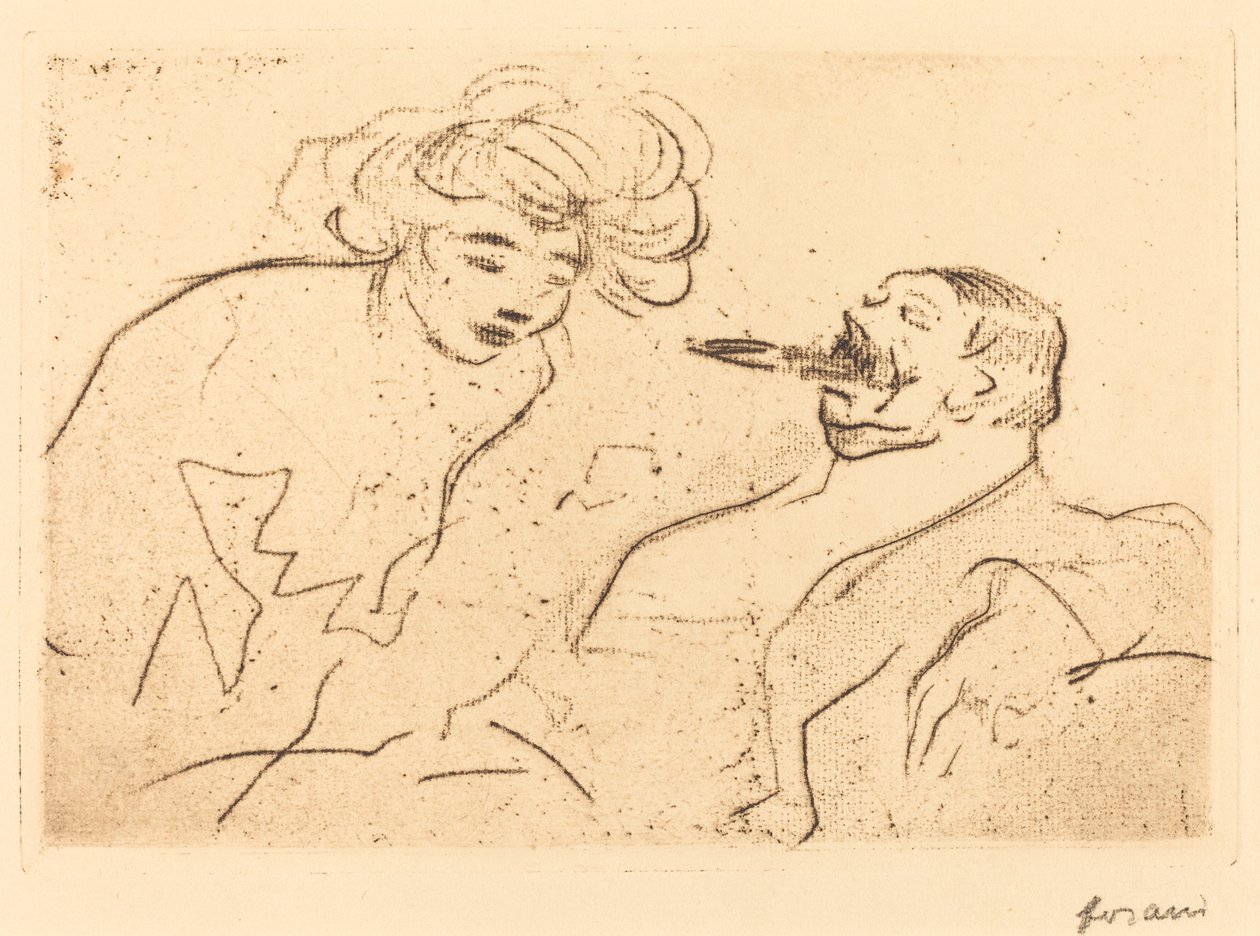 De grote sigaar door Jean Louis Forain