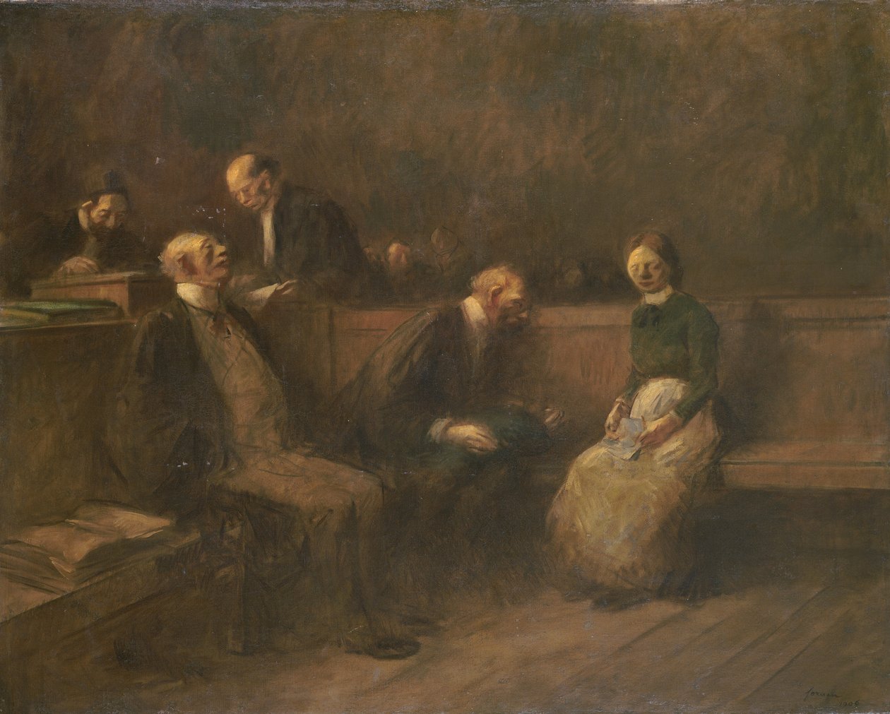 Het Verzoekschrift door Jean-Louis Forain