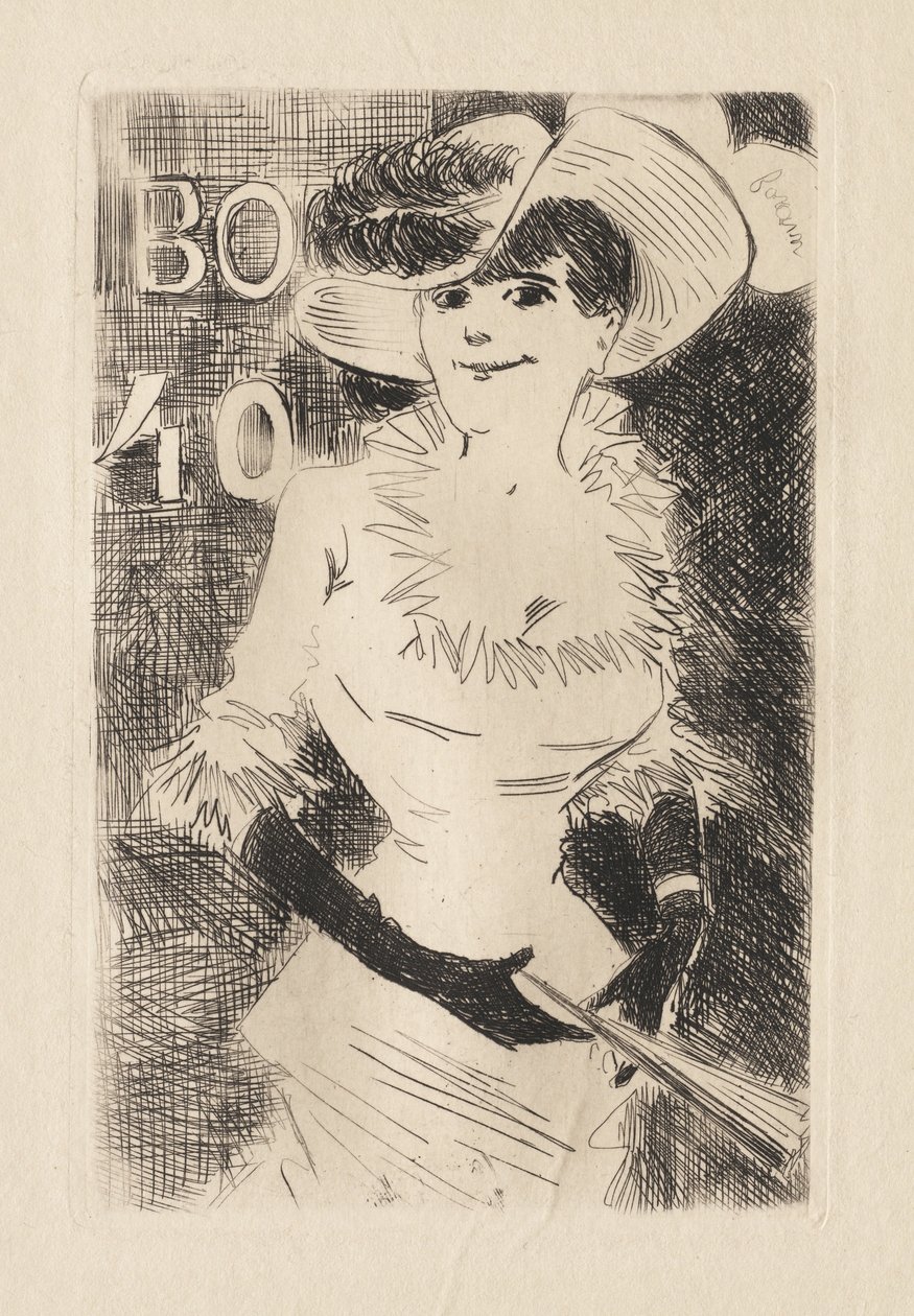 De Wandelaar door Jean Louis Forain
