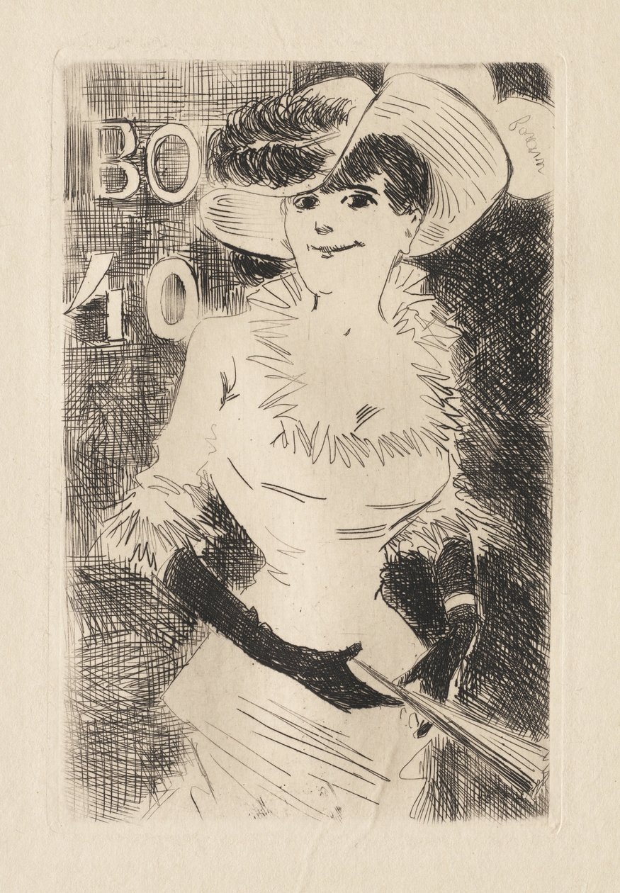 De Wandelaar door Jean Louis Forain