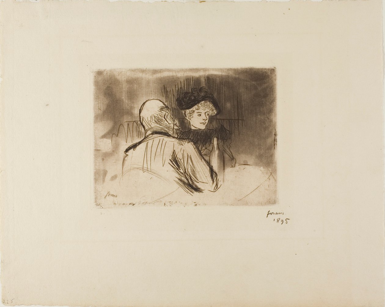 tête-à-tête door Jean Louis Forain