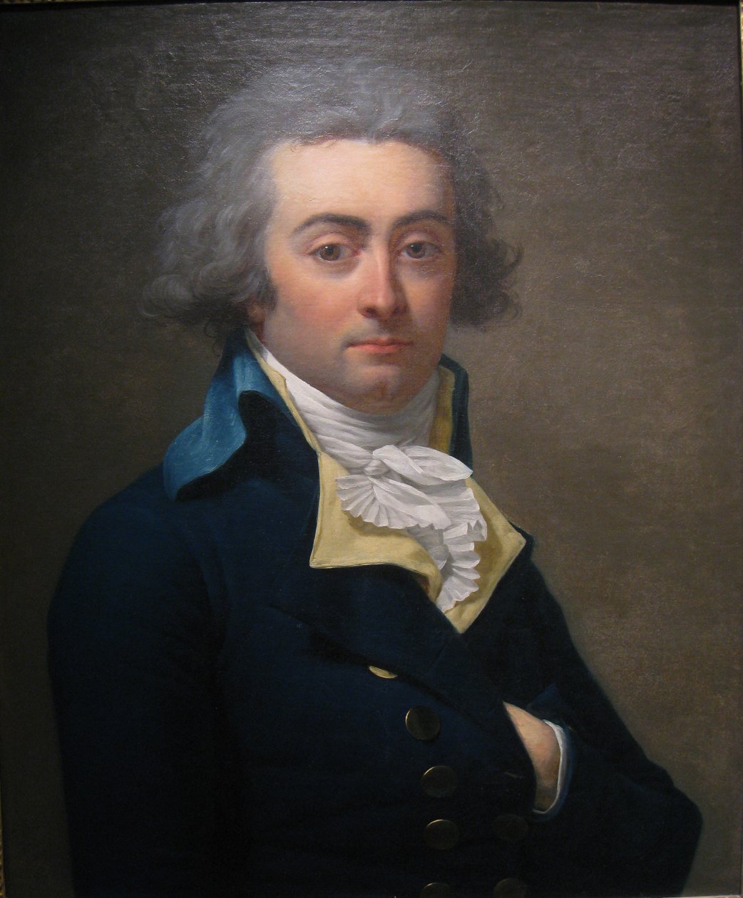 Portret van Marie-Jean Hérault de Séchelles 1759-1794 door Jean Louis Laneuville
