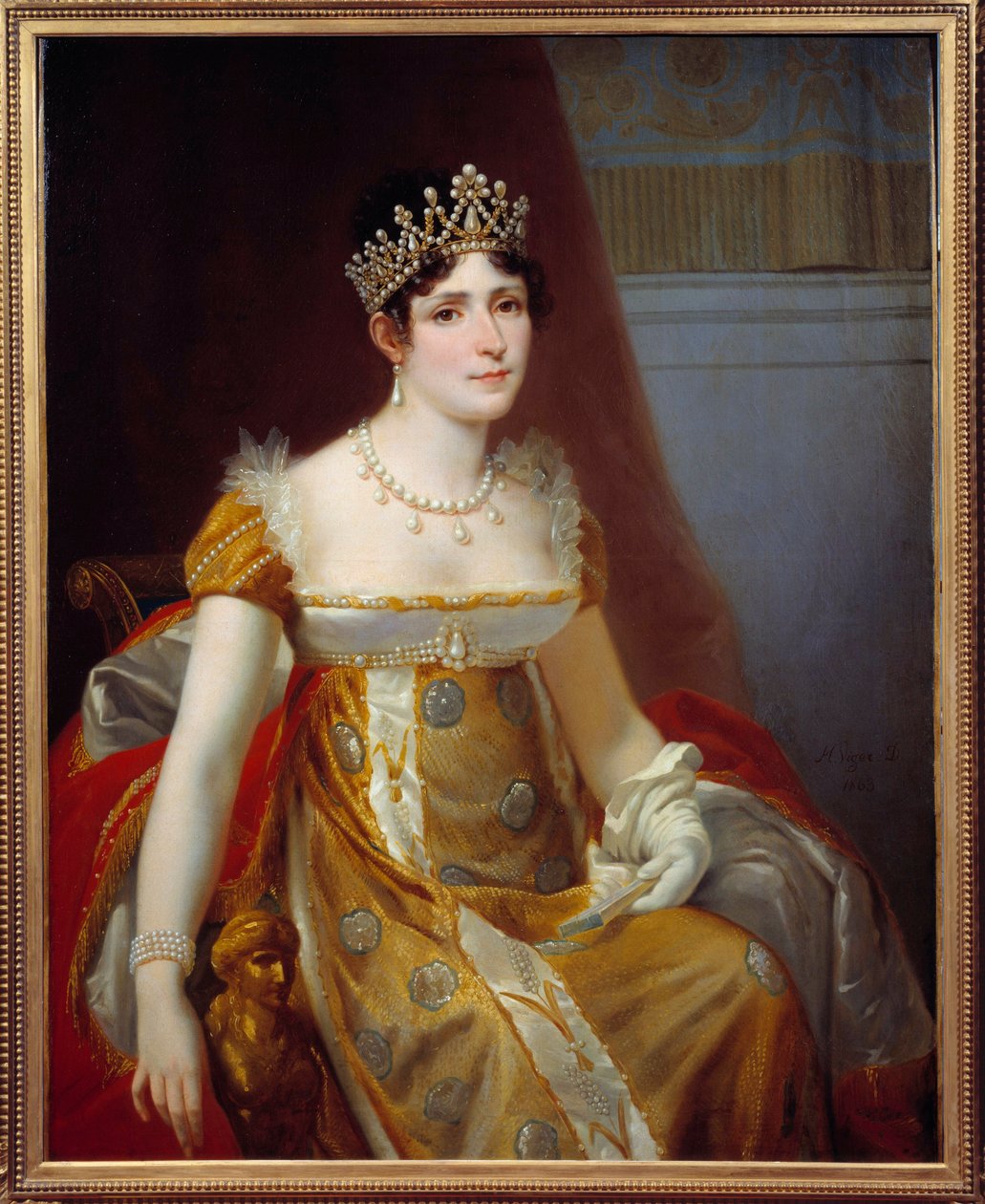 Portret van keizerin Josephine de Beauharnais (1763-1814) door Jean Louis Victor Viger du Vigneau