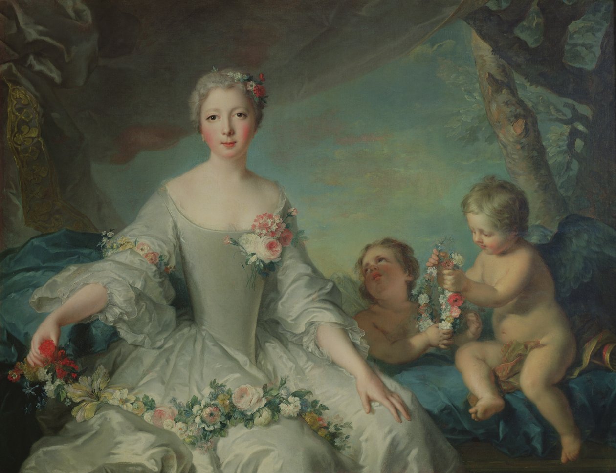 Portret vermoedelijk van Louise Diane d