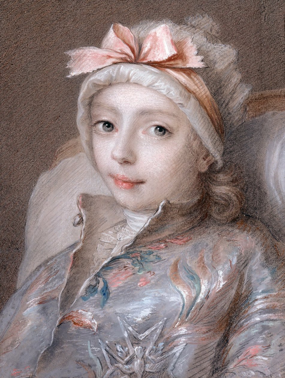 Lodewijk Jozef Xavier, hertog van Bourgondië 1751-1761 door Jean Martial Frédou