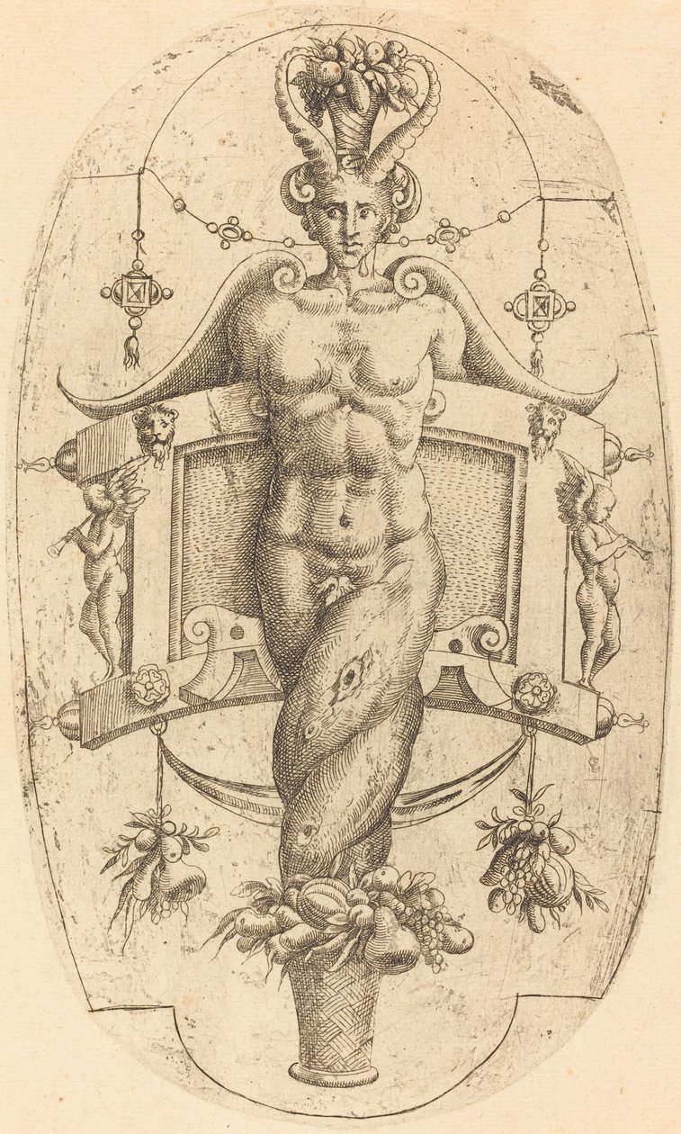 Gehoornde Genius door Jean Mignon