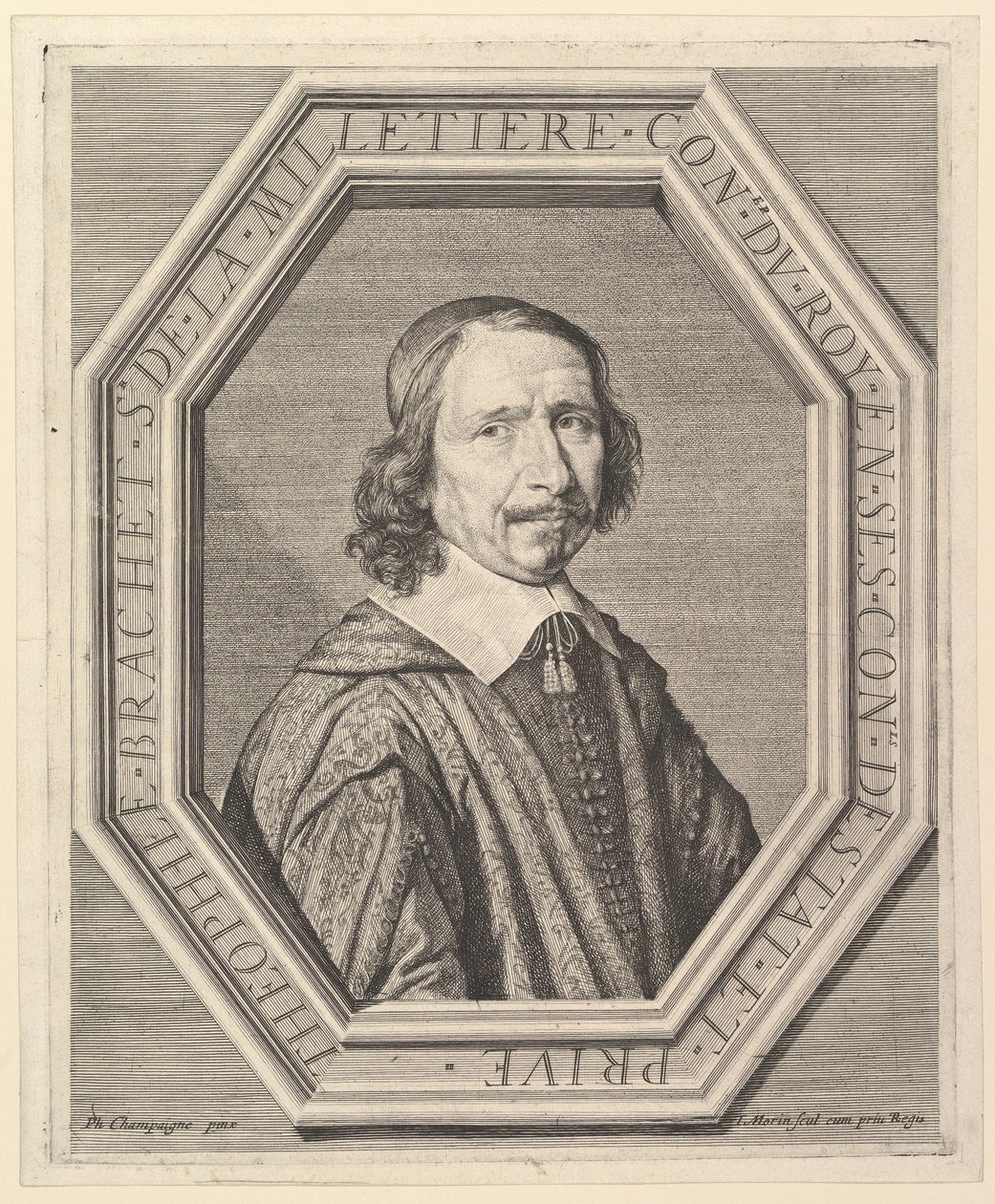 Theophile Brachet de la Milletiere, raadsman van de koning door Jean Morin