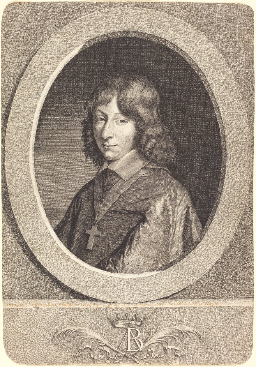 Armand de Bourbon-Conti door Jean Morin after Justus van Verus