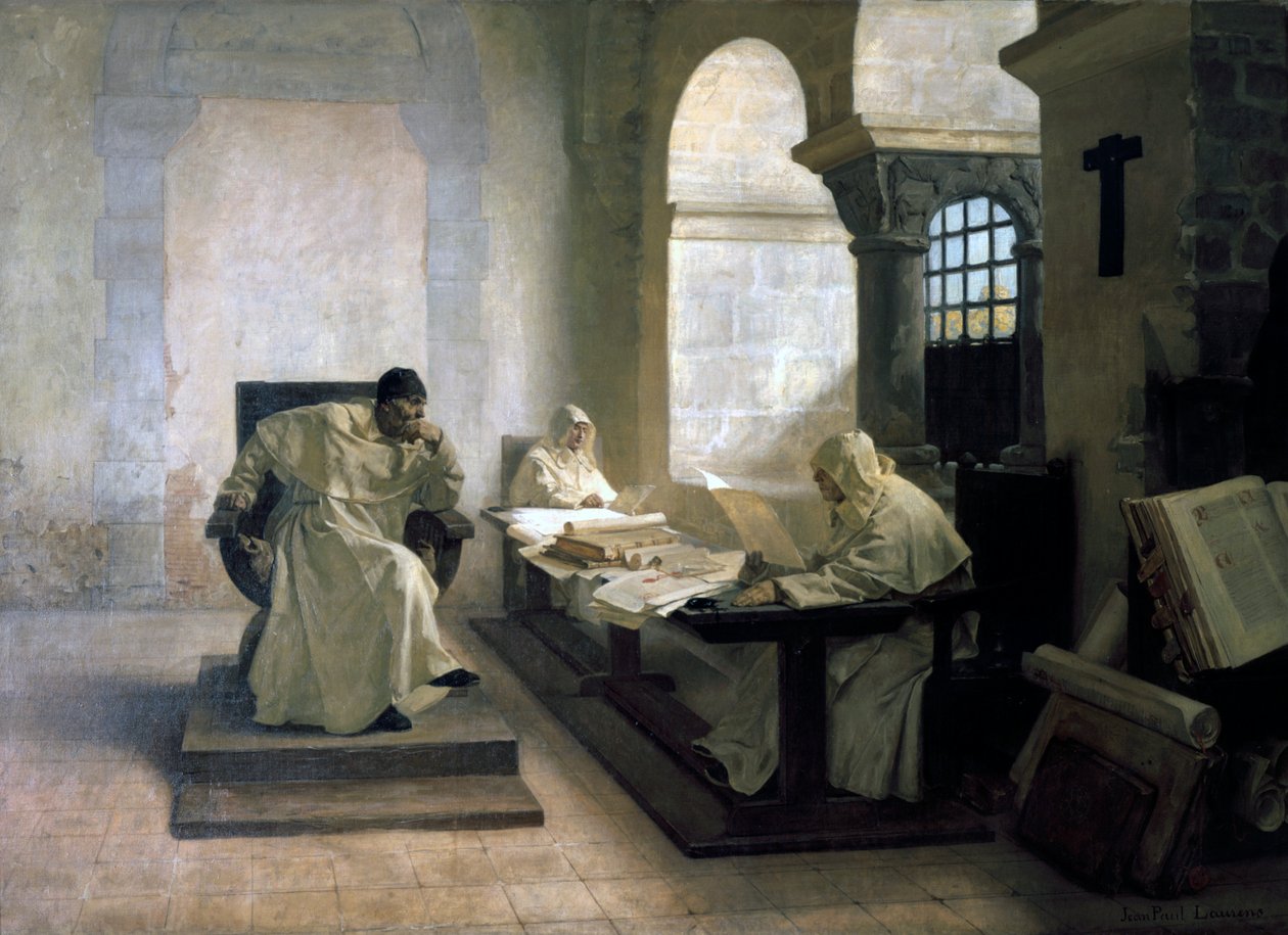 De Mannen van de Inquisitie, 1889 door Jean Paul Laurens