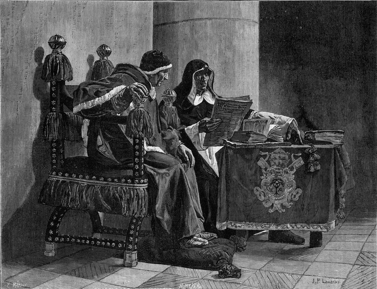 De paus en de inquisiteur ook wel 