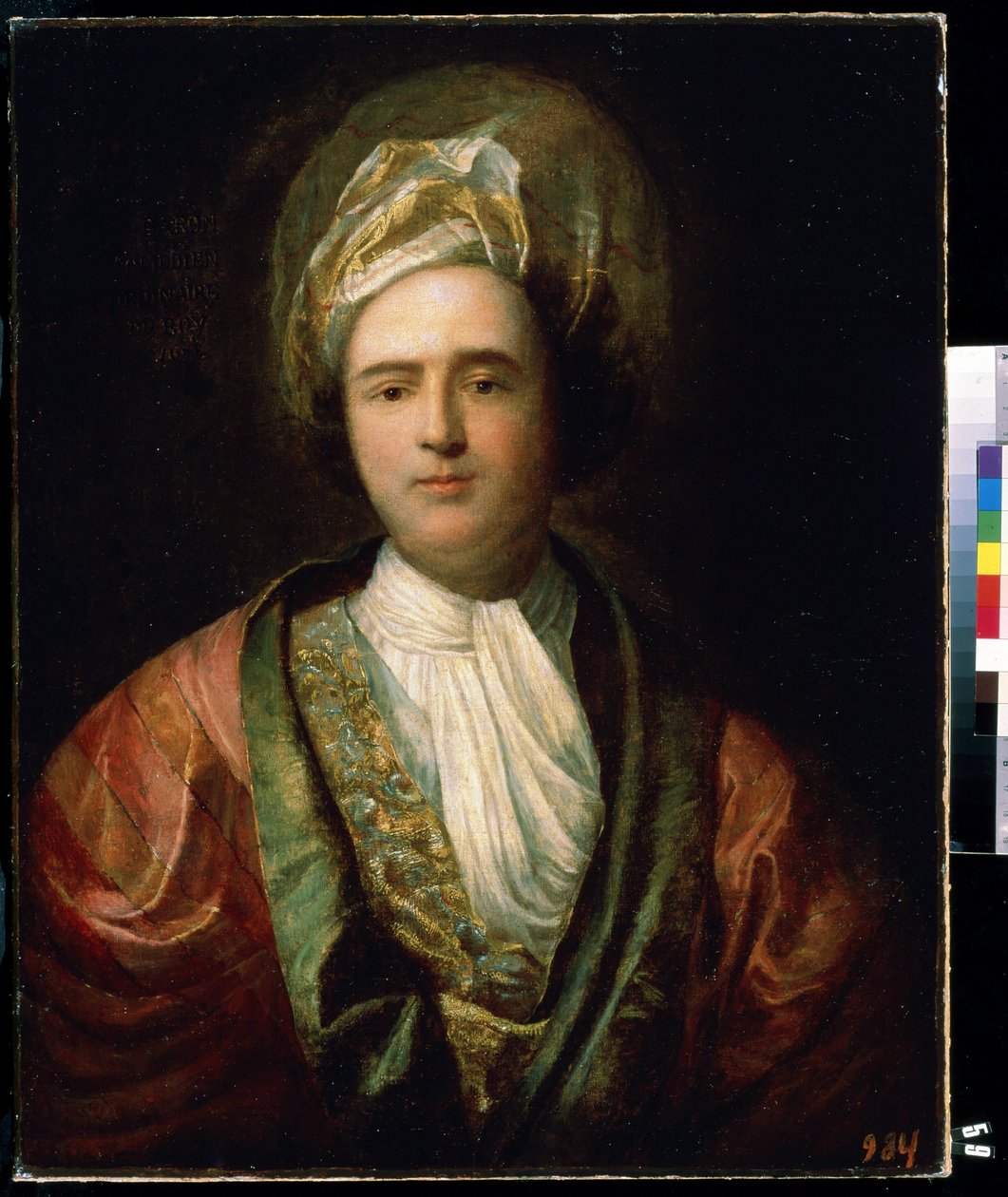 Portret van een acteur door Jean Ranc