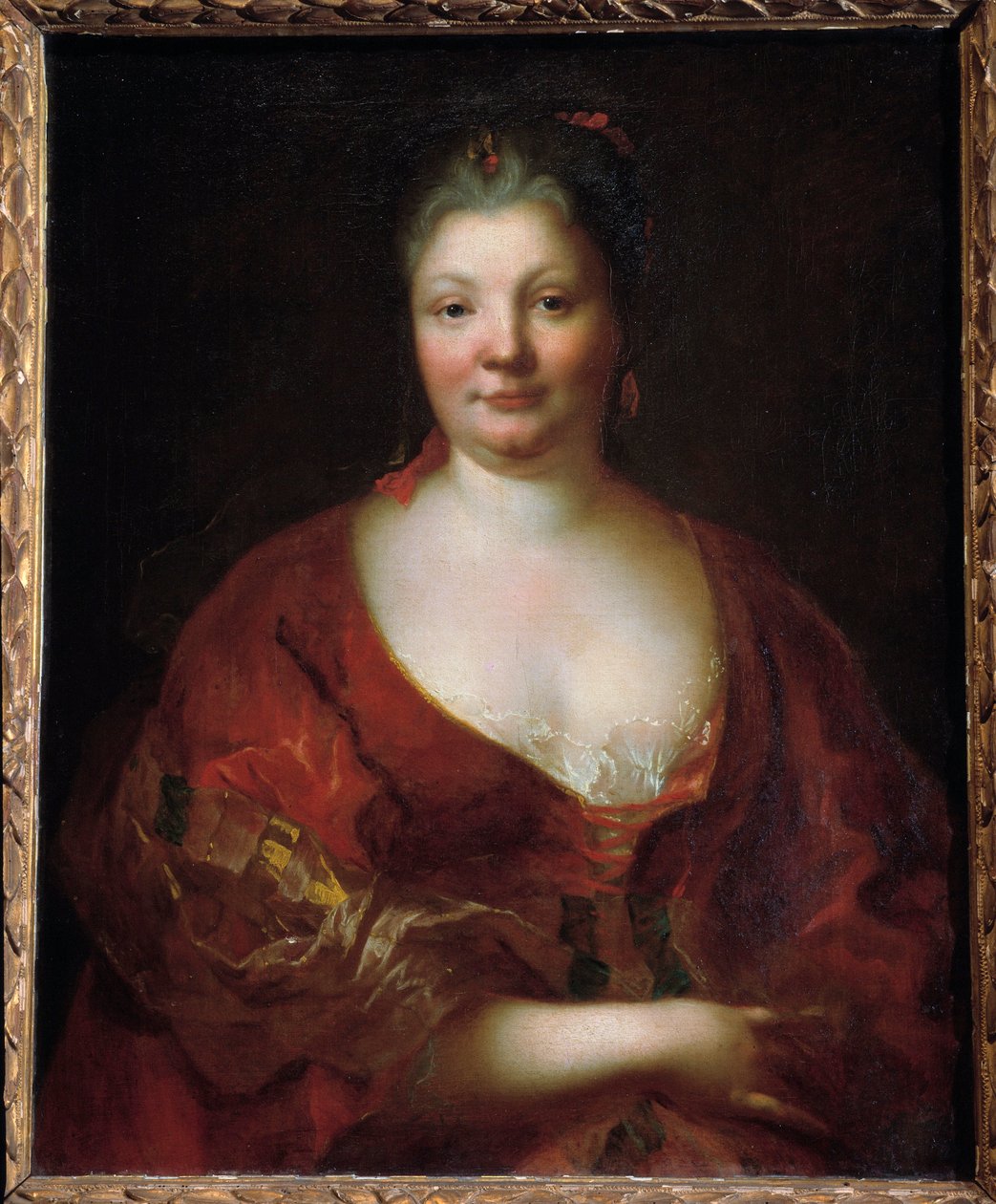 Portret van Madame Du Noyer door Jean Raoux