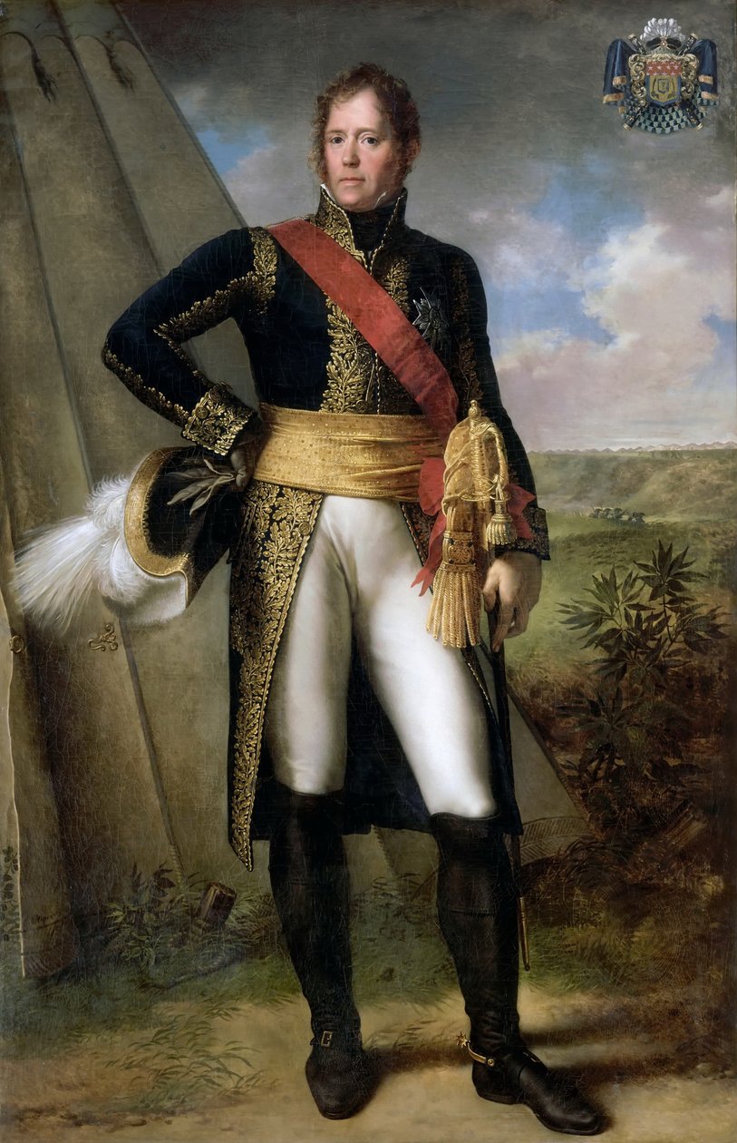 Portret van maarschalk Michel Ney door Jean Sebastien Rouillard