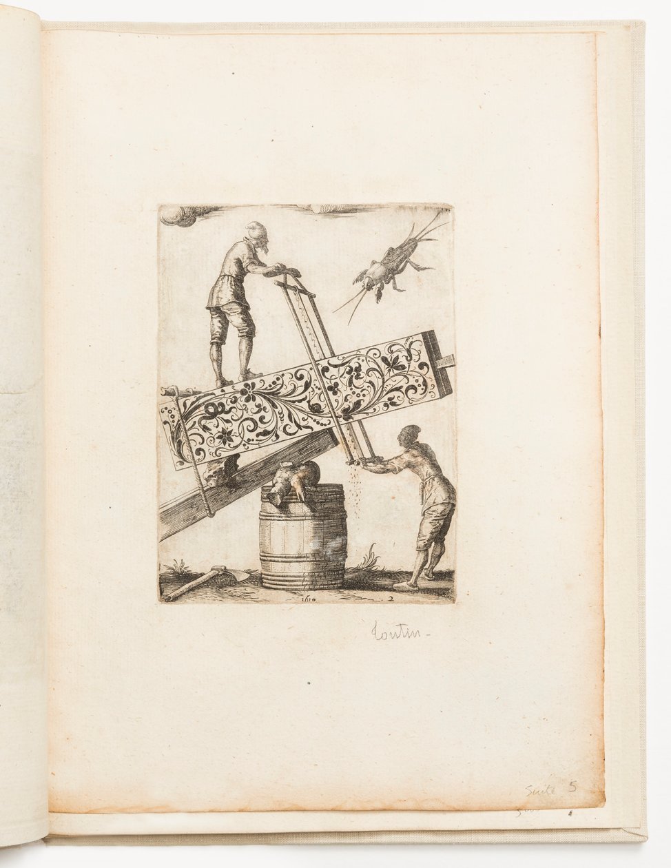 Plaat 2, uit Si quid melius videris (Een Suite van Blackwork Ontwerpen) door Jean Toutin