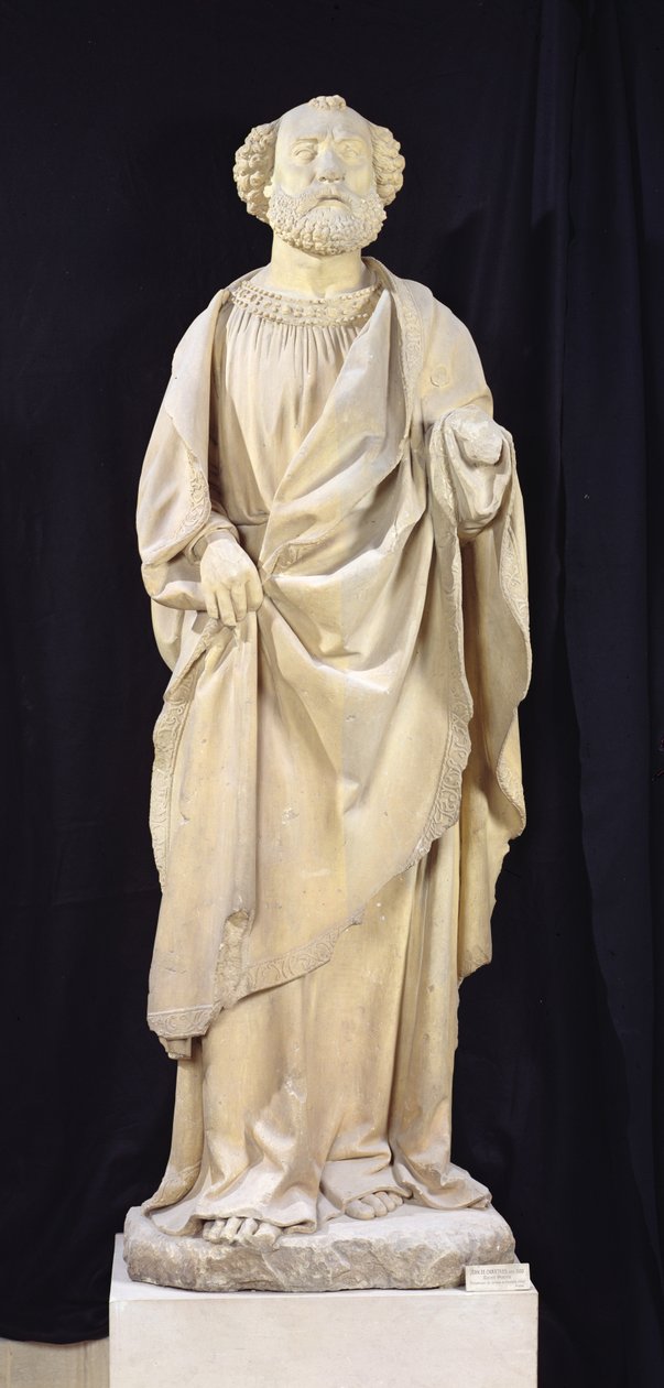 St. Petrus, van het Kasteel van de Hertogen van Bourbon, Chantelle, ca. 1500-03 door Jean fl.c.1465 c.1516 Guilhomet