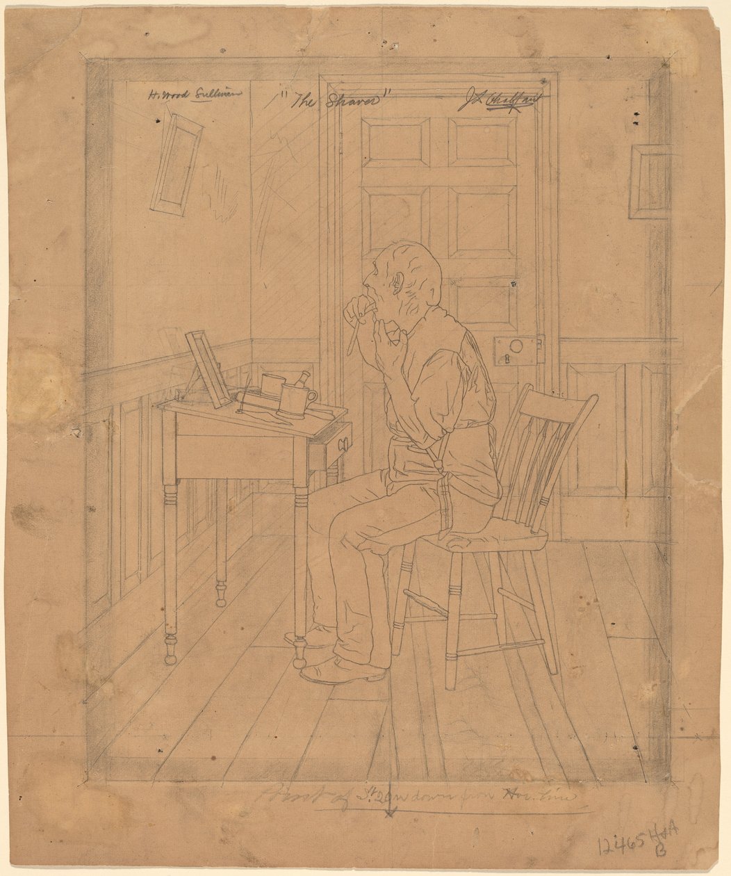 De Scheerder door Jefferson David Chalfant