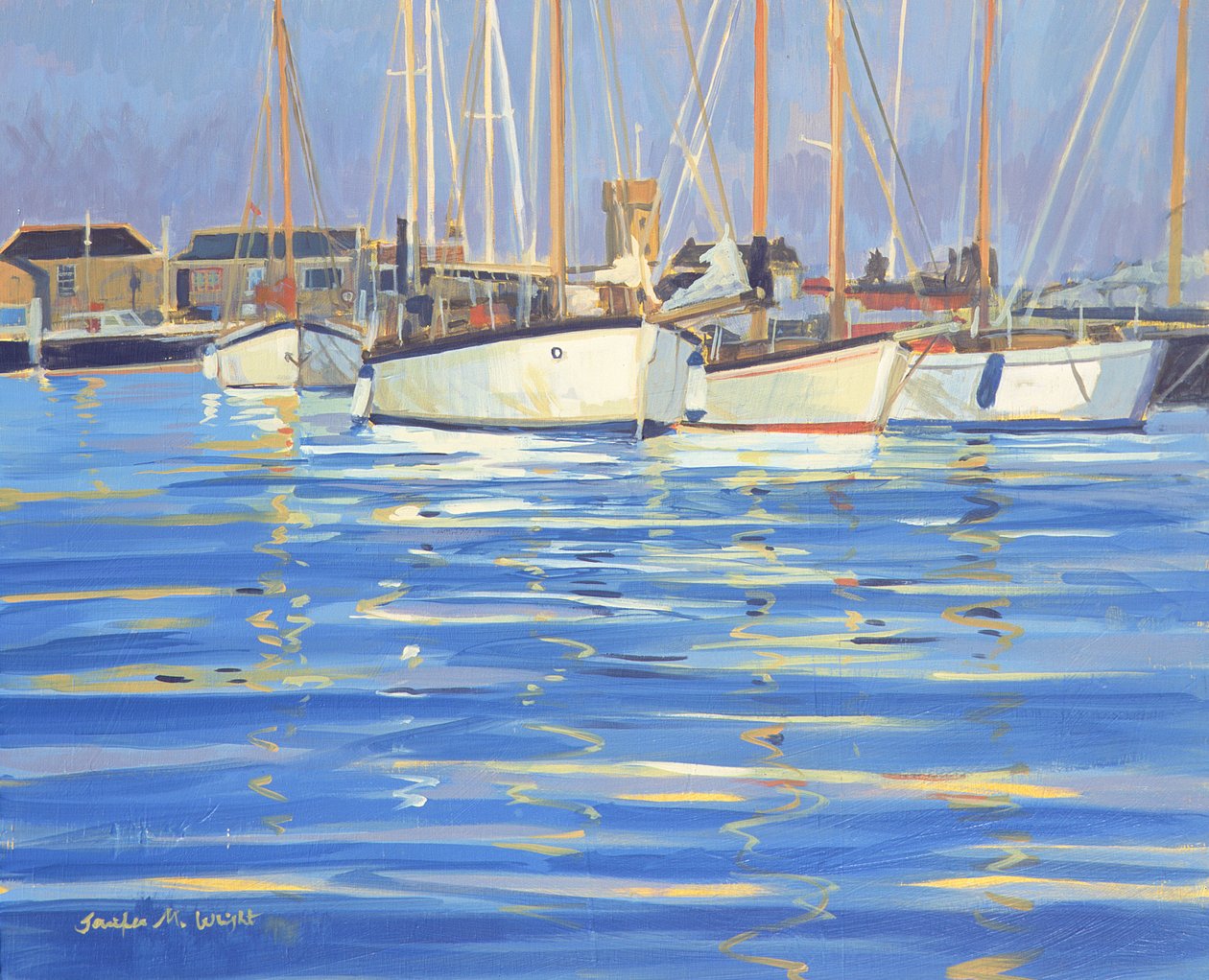 Isle of Wight Old Gaffers, 2000 door Jennifer Wright