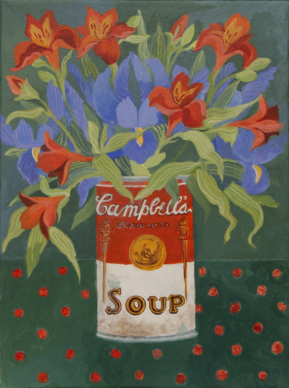 Iris en alstromeiria in Campbell