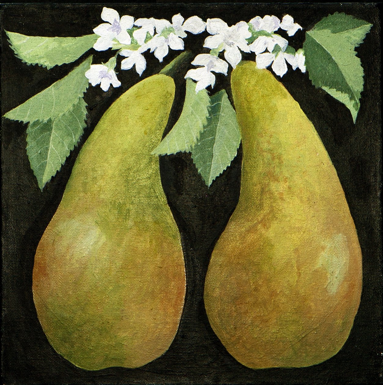 Peren, 2013 (acrylverf op doek) door Jennifer Abbott