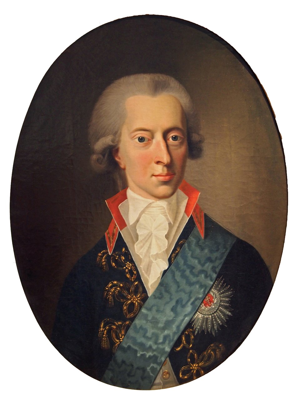 Christian VII van Denemarken Residentiemuseum Celle door Jens Juel