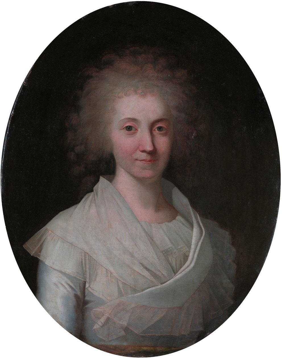 Deens: Portret van Maren Juel Portret van Maren Juel door Jens Juel
