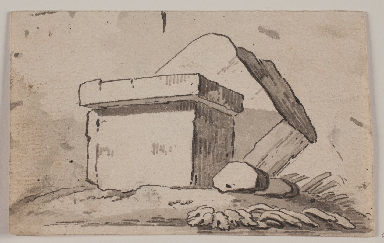 Ruïnefragmenten door Jens Petersen Lund