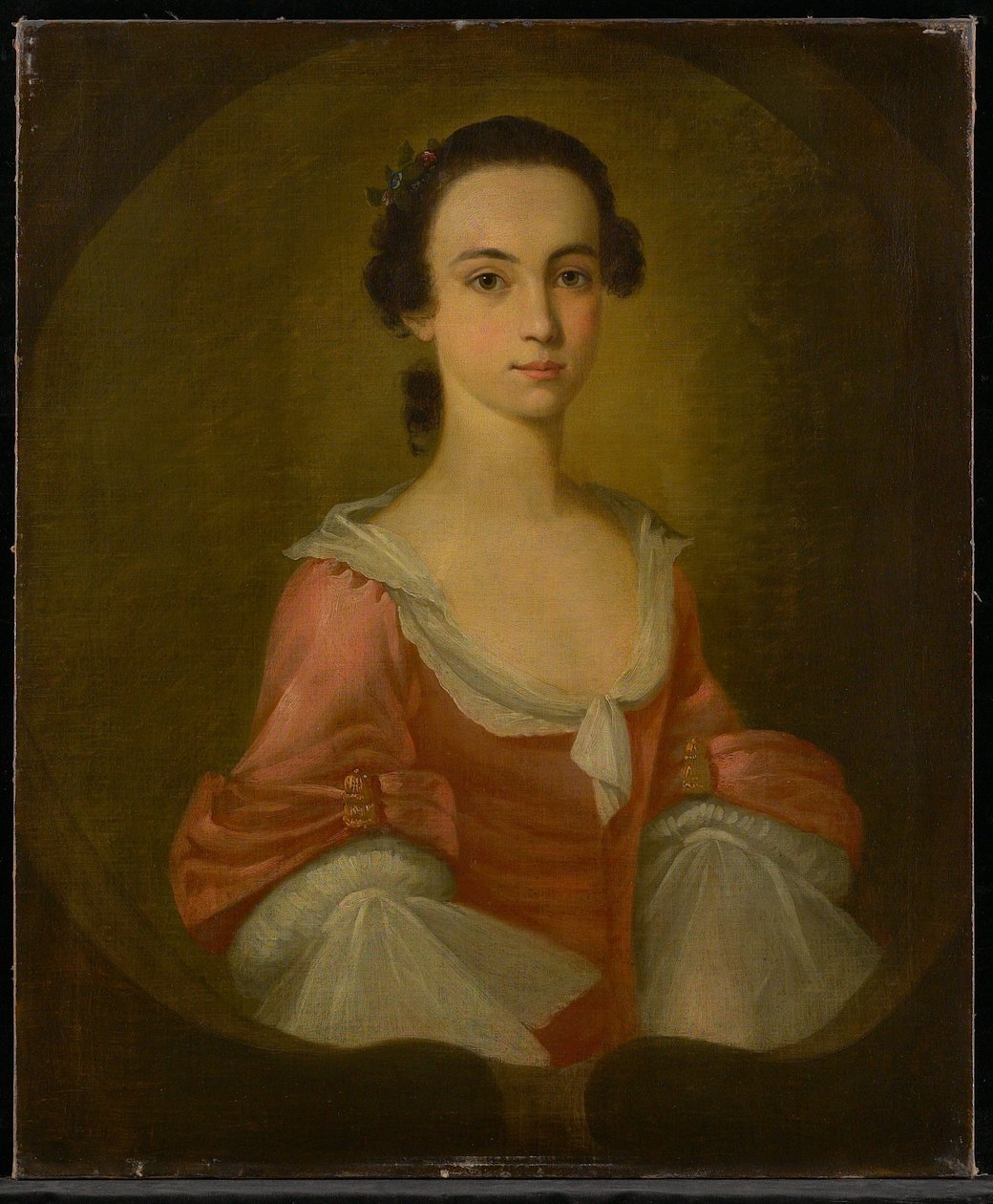 Portret van mevrouw Gardner Greene, 1770 door Jeremiah Theus