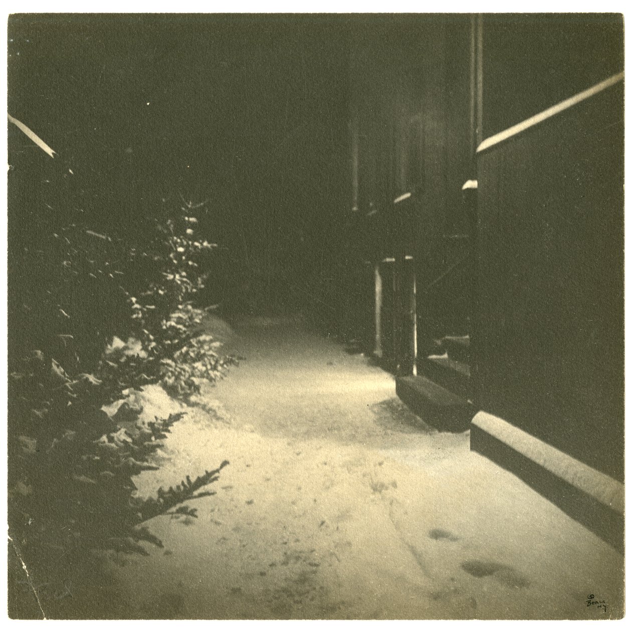 Bellingham Court, Boston, VS, ca. 1902-10 door Jessie Tarbox Beals