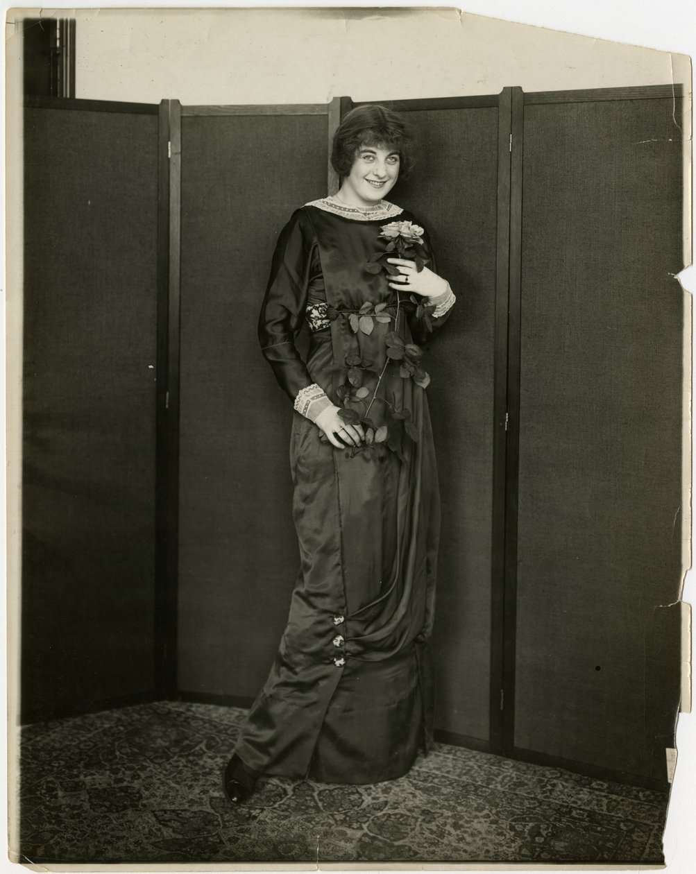 Jurk, gedrapeerd, Gimbels, ca. 1905-18 door Jessie Tarbox Beals