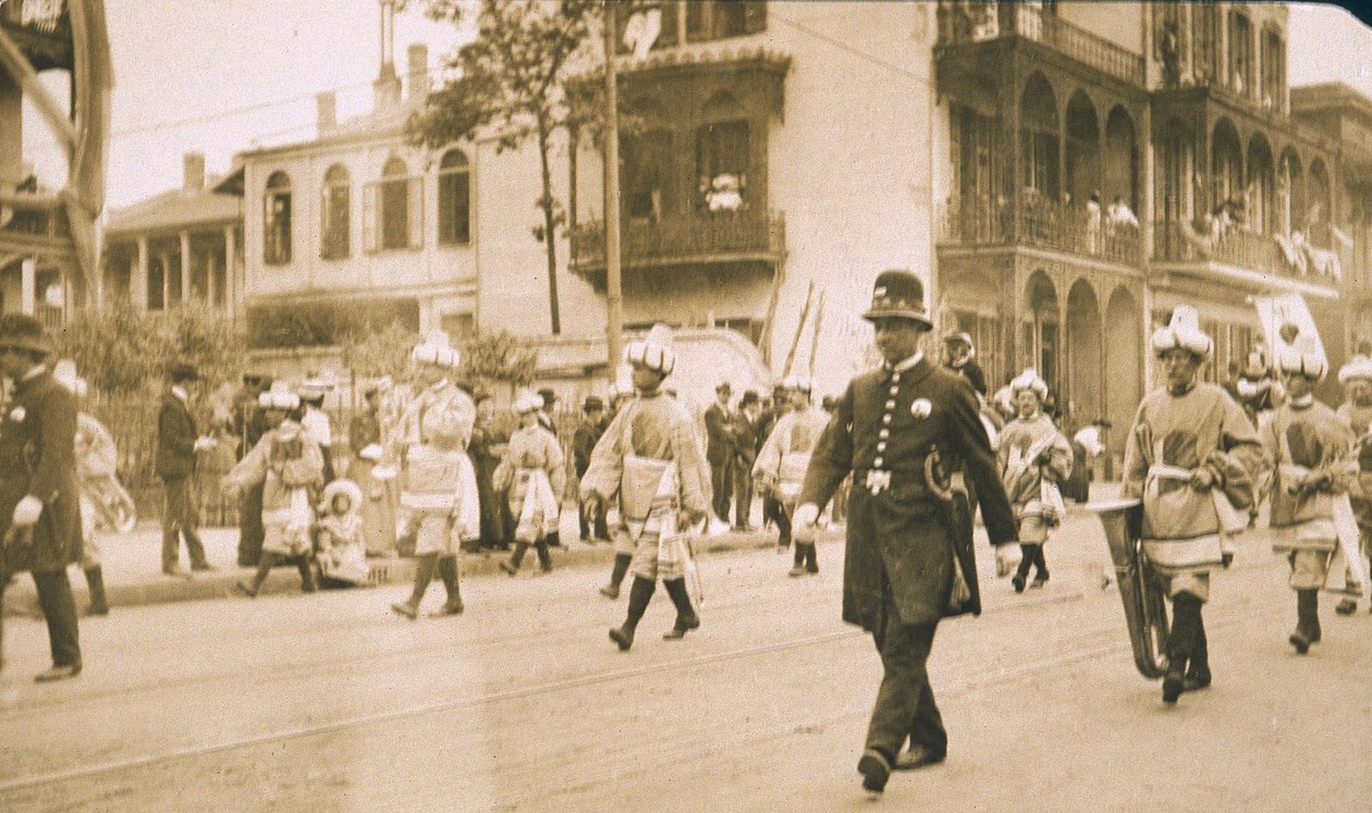 New Orleans, Mardi Gras, c.1905 door Jessie Tarbox Beals