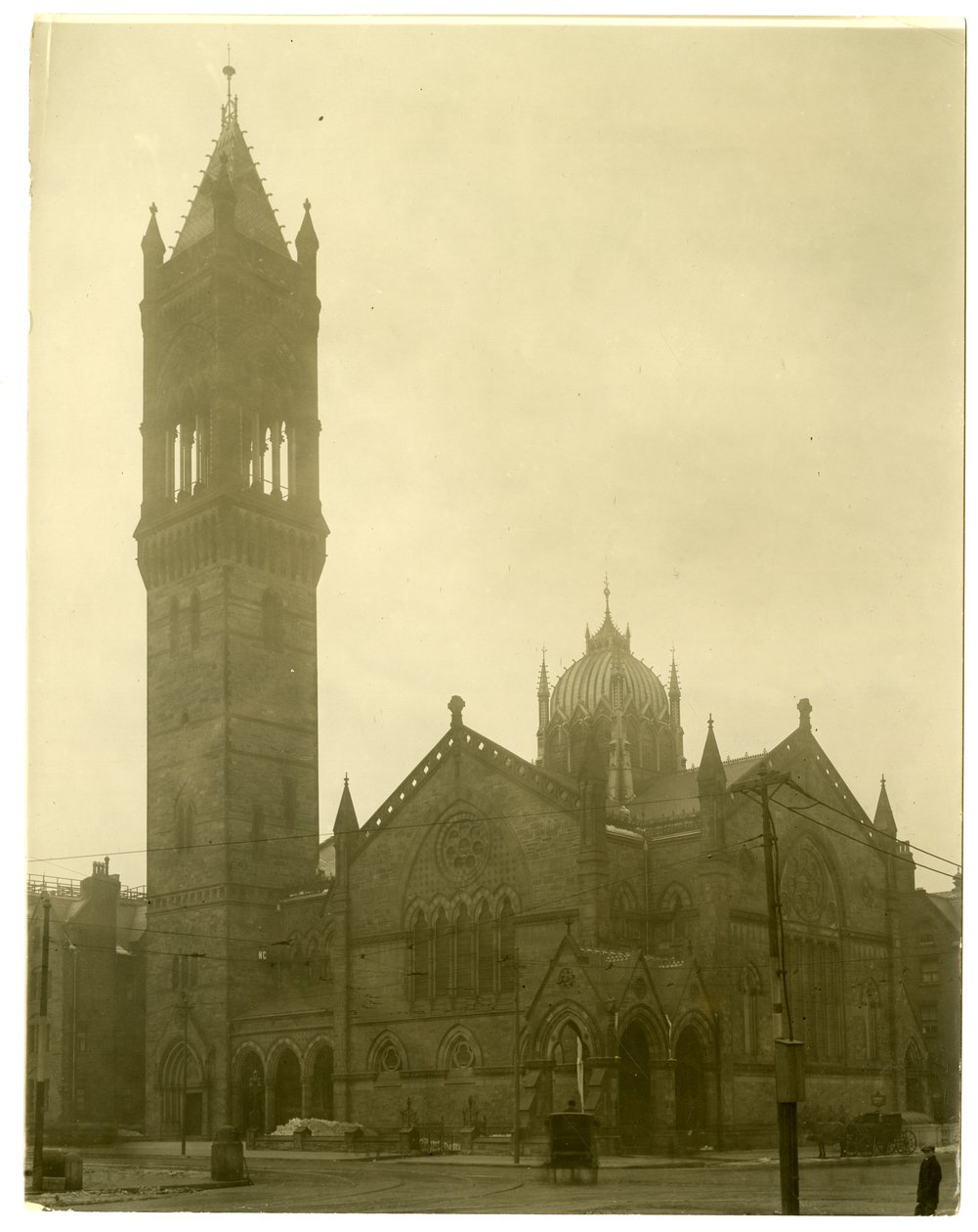 Old South Church, Boston, VS door Jessie Tarbox Beals